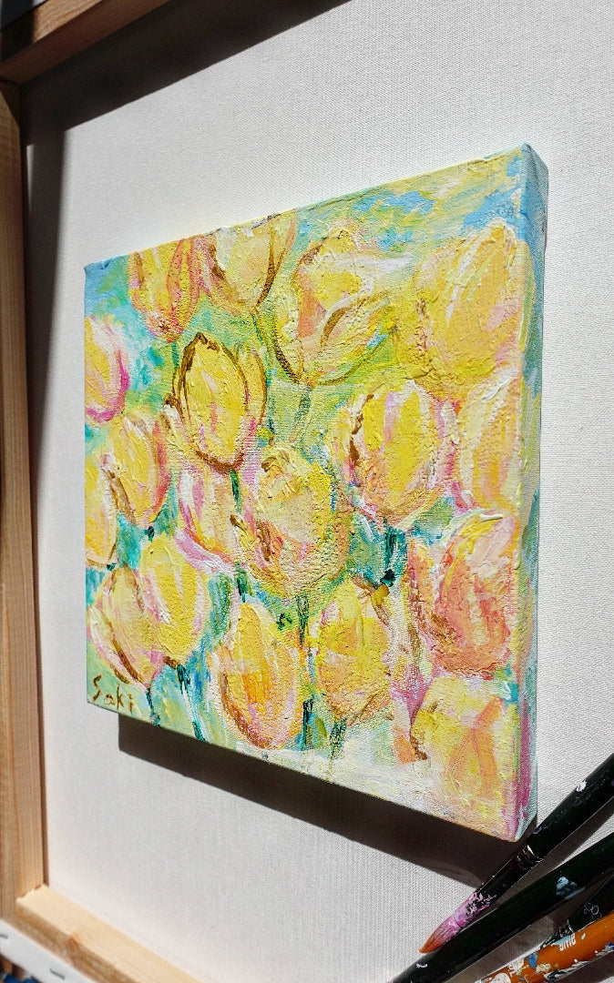 光の花／むらいさき｜アート絵画・販売通販WASABI(ワサビ)