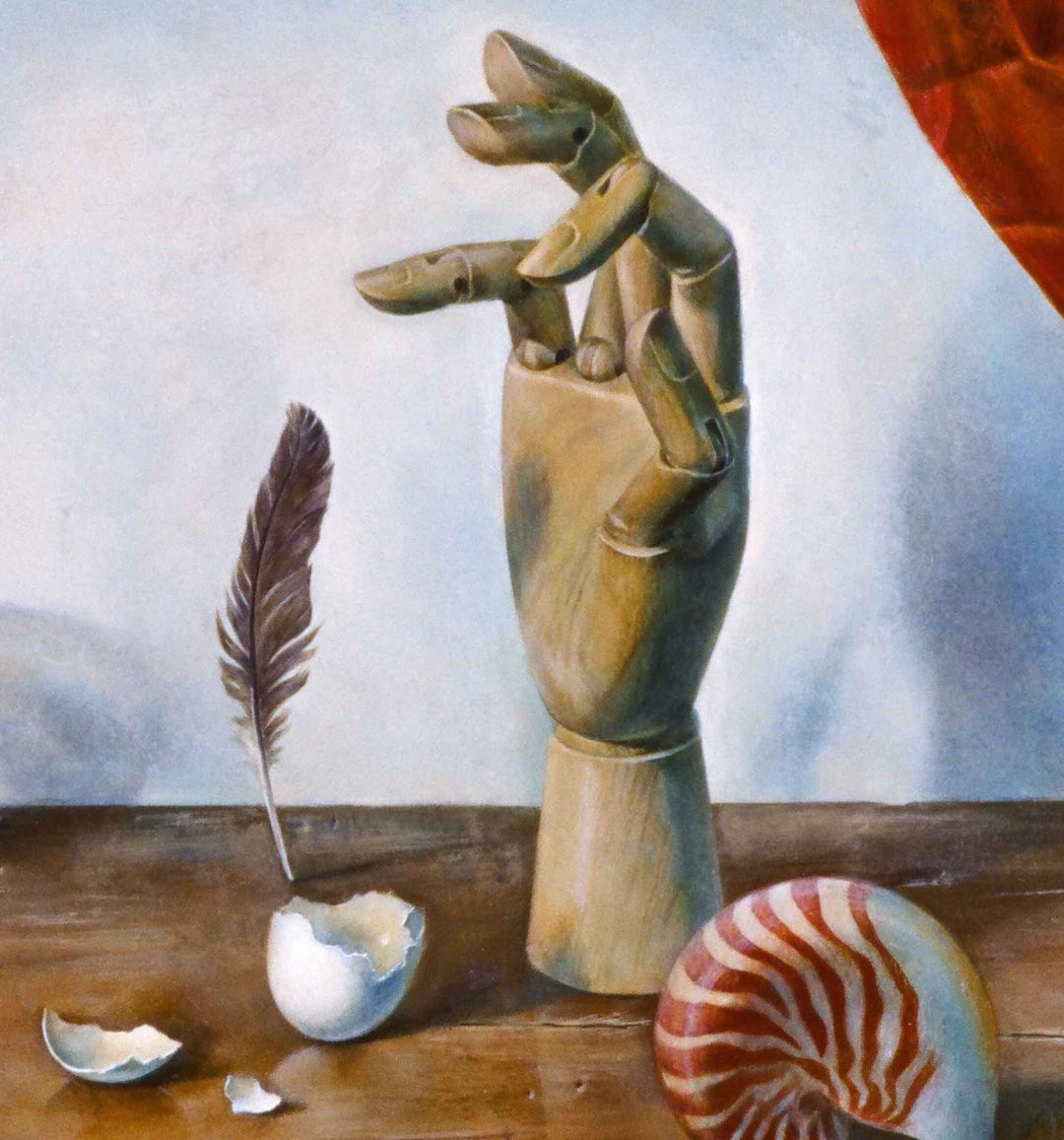 机上の時間-手品-／白川美紀｜アート絵画・販売通販WASABI(ワサビ)