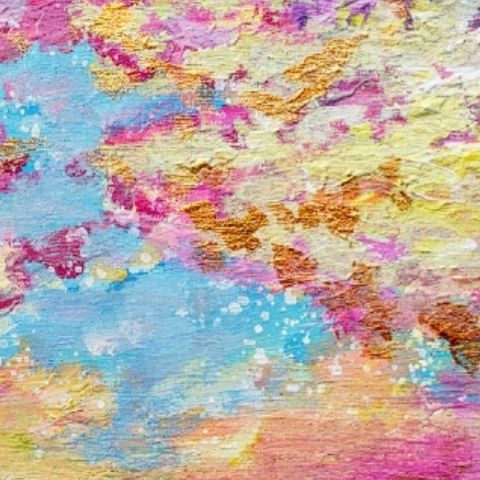 空と海の絵／むらいさき｜アート絵画・販売通販WASABI(ワサビ)
