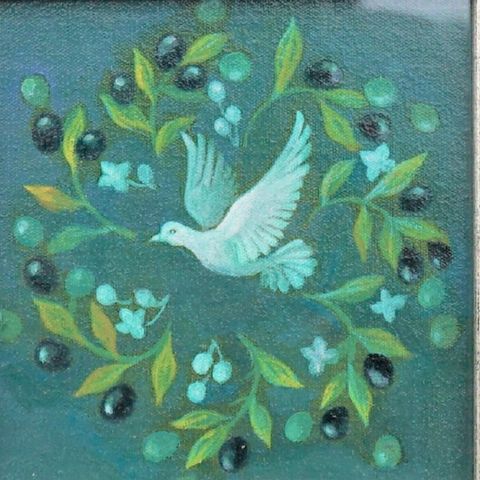 オリーブの話／吉永蛍｜アート絵画・販売通販WASABI(ワサビ)