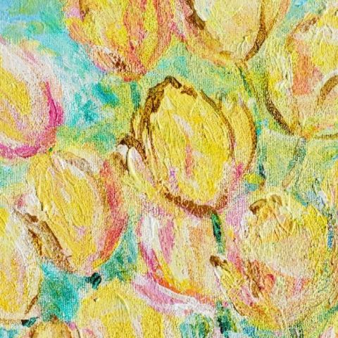 光の花／むらいさき｜アート絵画・販売通販WASABI(ワサビ)