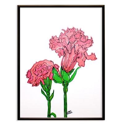 Pink carnation No.189