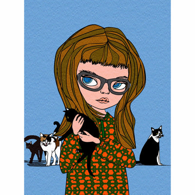 Cat Lover Woman. No.109