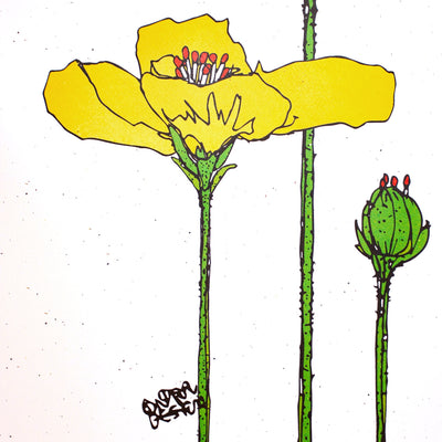 Yellow submarine poppy No.183