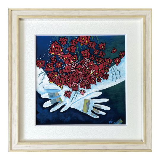 私にはあなたの悲しみを癒せない【アートプリント】