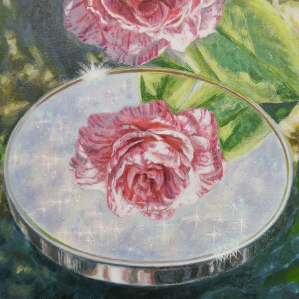 花と鏡 “美しいひと”