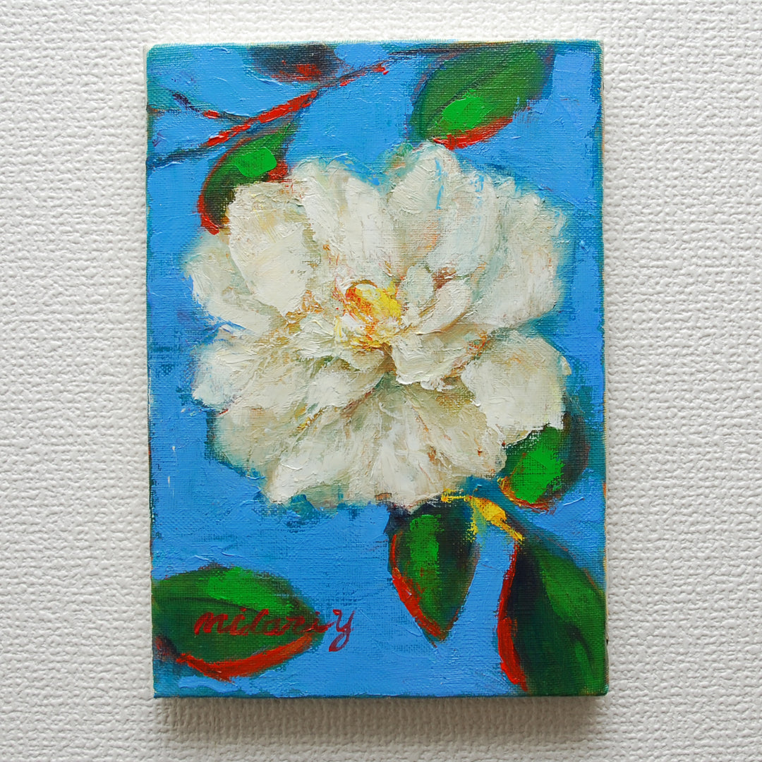 山茶花／山口ミドリ | アート絵画・販売通販サイト WASABI