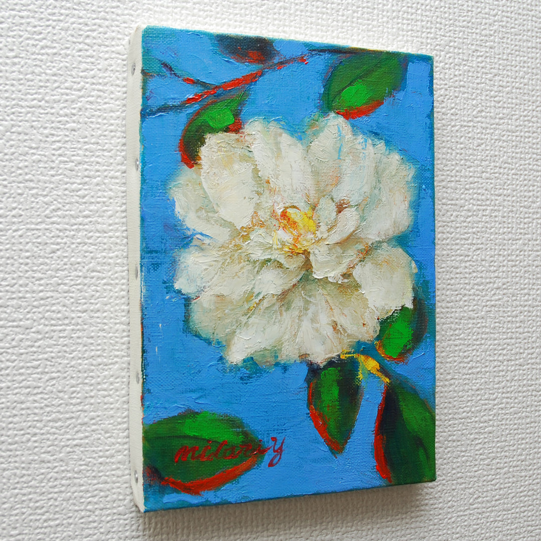 山茶花／山口ミドリ | アート絵画・販売通販サイト WASABI