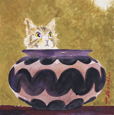 239-cat in pot