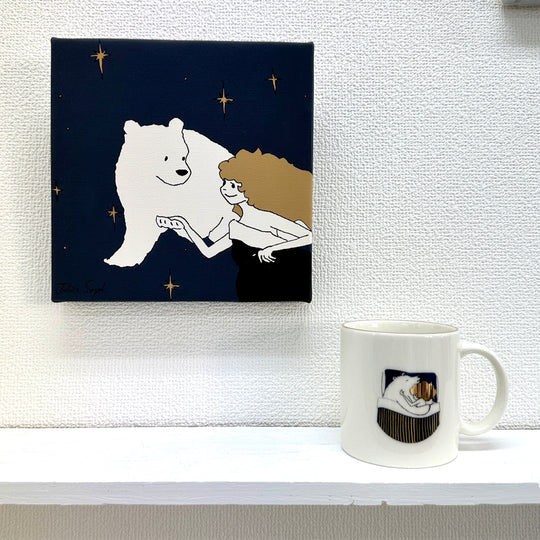 Juliet Smythマグカップギフトセット：しろくま