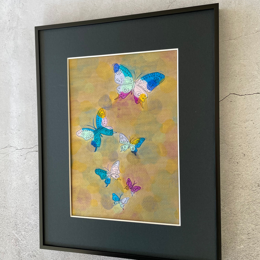 Rising butterfly – 飛蝶 no.2／Yuri Udagawa｜アート絵画・販売通販