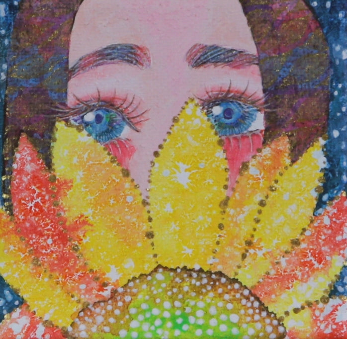 ひまわり／たしまゆみ｜アート絵画・販売通販WASABI(ワサビ)