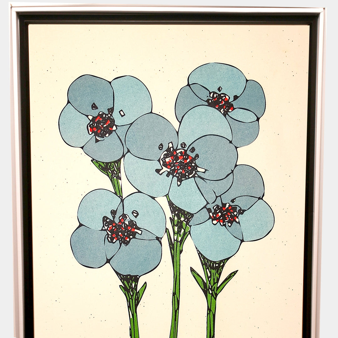 The Brilliant blue flowers No.173／SONORA DESIGN｜アート絵画・販売