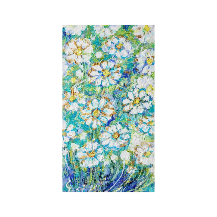 空に伸びる花たち｜アート絵画・販売通販サイトWASABI